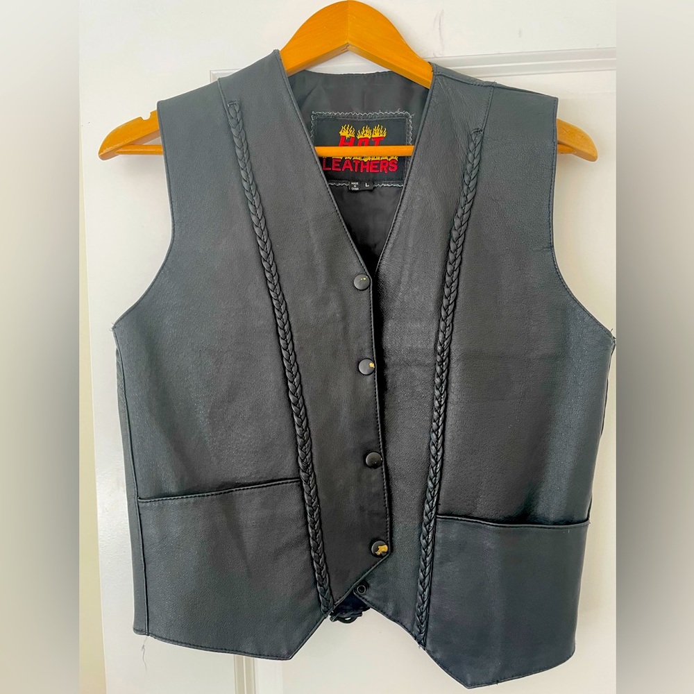Leather Vest - Men’s Size Large